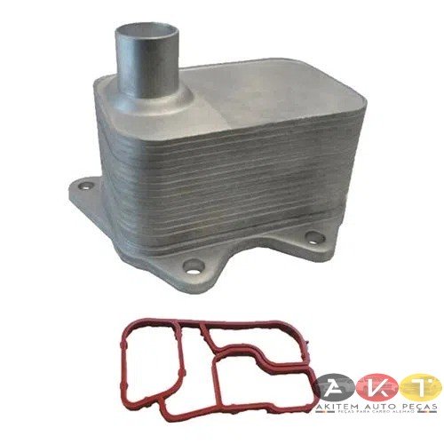 RESFRIADOR TROCADOR CALOR C/ JUNTA AUDI A3 A4 A5 A6 Q3 Q5 JETTA PASSAT NEW BEETLE TIGUAN TOUAREG