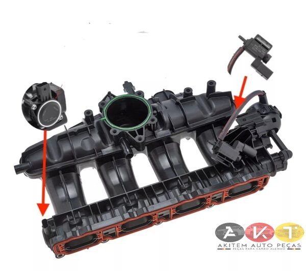 COLETOR ADMISSÃO C/SENSORES  AUDI A3 JETTA FUSCA TIGUAN GOLF PASSAT NEW BEETLE